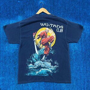 Wutang clan Shaolin Monk Rap Vtg Wash Tshirt size Medium